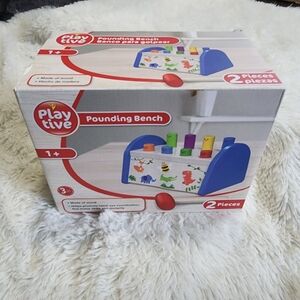 Play tive pounding bench with mallet toddler toy new in box